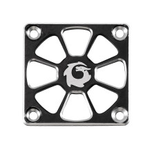 Copertura per ventola di raffreddamento Rocket Cooling Fan da 40 mm in carbonio/metallo, nera