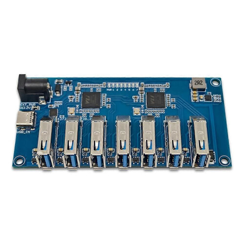 Μονάδα διανομέα VL817 USB3.1 Διαχωριστής διανομέα 1 σε 7 θυρών 1