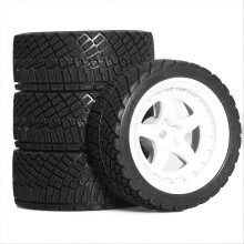 4pcs 68mm 1/10 RC Racing Car Tires compatible for -TT01 TT02 XV01 W179