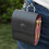 Golf Ball Bag Rangefinder Instrument Shockproof PU Leather Case Brown 4
