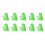 10Pcs Clockwork Legged Robot Wind Up Toy Movement compatible for Kid Green 1