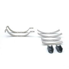 2 Pair Steel Shock Absorber Leaf Springs Suspension for D12 B14 B24 B16 B36 RC Truck Car Upgrade Pa