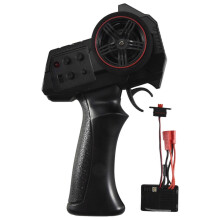 AX-7S AX7S 2.4G 3CH Transmitter Remote Controller with 2 in 1 Receiver ESC compatible for WPL D12 MN D90 MN99S MN86 RC Car RC Boat