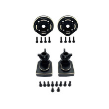 Rear Axle Cup + Gear Cover Kit compatible for 11/12 H12Y H12Y+ H12P RC Car