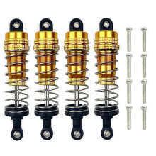 4Pcs Front & Rear Oil Damper compatible for H16 1/16 RC Car,3