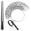 Ring Sizer Measuring Tool Kit, Plastic Ring Mandrel 1