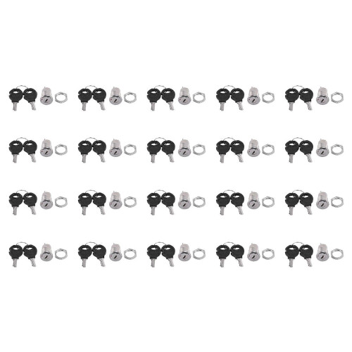 20X on Off Two Terminals Keyswitch Keylock Switch W Keys