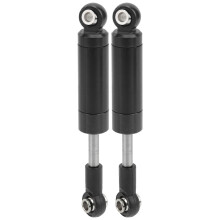2Pcs RC 72mm Springless Shock Absorber Alloy Damper for TRAXXAS SLASH 2WD 1/10 RC CarBlack