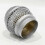 Mic Grille Replacement Mic Microphone Head Mesh for PG58, Outer Teeth 3