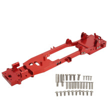 RC Car Metal Body Chassis Frame Beam Upgrade Accessories for WPL D12 Truck Red