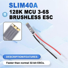 Slim40A Talon32 128K MCU 3-6S Brushless ESC for QAV 170-330 RC for FPV Racer RC Models Accesseries