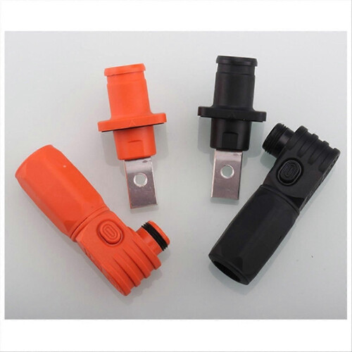Battery Box Terminal Connector Detachable Quick Plug Terminal Black 2