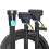 SAS MCIO 8i 74P to 2XSFF 8639+15P Adapter Cable for Server Connection Cable Server Data Transmission 1
