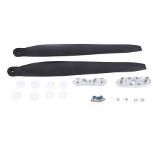 2 PCS 3411 CW Folding Propeller for Hobbywing X9 Power System Motor for Agricultural Drone with Adapter