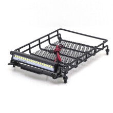 for MN D90 D91 D99 MN90 MN99S 1/12 RC Car Upgrade Parts Metal Luggage Carrier Tray Roof Rack with L