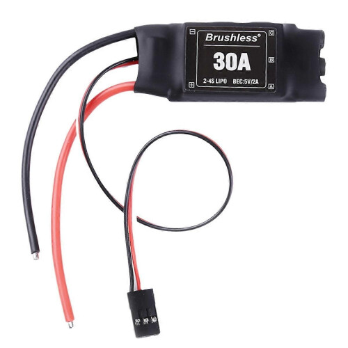 XXD Ηλεκτρικός Ρυθμιστής Ταχύτητας 30A ESC 2-4S χωρίς ψήκτρες με 5V