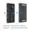 Διακόπτης USB 3.0 2 σε 4 εξόδους Σταθμός σύνδεσης KVM, Κοινή χρήση 3