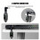 Wireless Microphone mitter Receiver Plugged Into Xlr Wireless Microphone System for Dynamic 48v 2