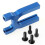 Middle Differential Front Fixing Frame compatible for ARRMA 1/8 6S Rc Cars Blue 2