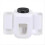 Toothbrush Holder Wall-Mounted with Double Slots, Toothpaste Dispenser and Squeezer Set,Bathroom Org 1