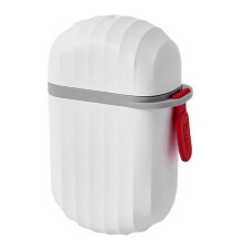 Portasapone da viaggio con scarico dell'acqua, accessori per il bagno, gadget portatili compatibili
