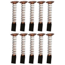 10 stuks Dremel 3000/200 compatibele koolborstels, geschikt voor reparatie met roterend gereedschap.