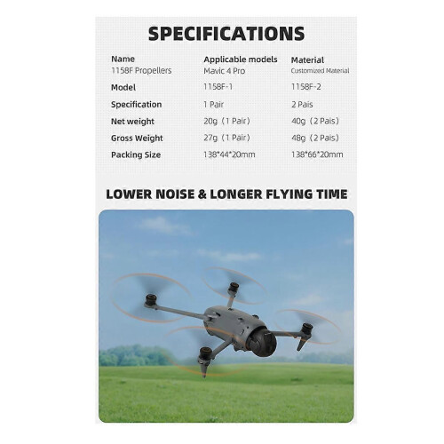 compatible for 4 Pro Propeller Quick Release Orange Tip 2