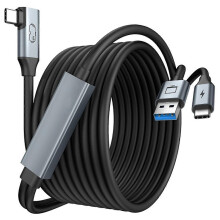 Καλώδιο ροής VR 10GB Καλώδιο δεδομένων υψηλής ταχύτητας μετάδοσης Type-C 5 μέτρα