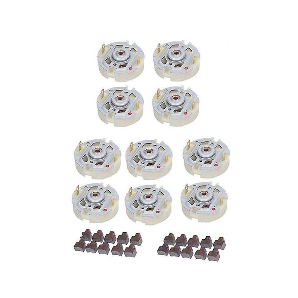 10Pcs Rs550 Carbon Motor Brush Electric Motor Brush With Holder 9152359631112