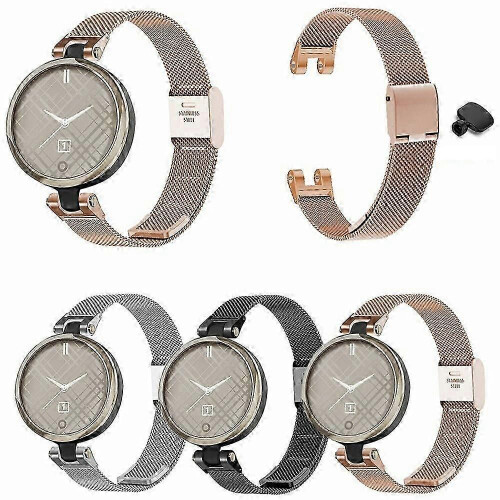 Ανταλλακτικό λουράκι ρολογιού Garmin Lily Metal Milanese Mesh με εργαλείο - Ασημί 2