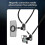 Magnetic Neck Holder Mount Necklace Bracket for Black 1