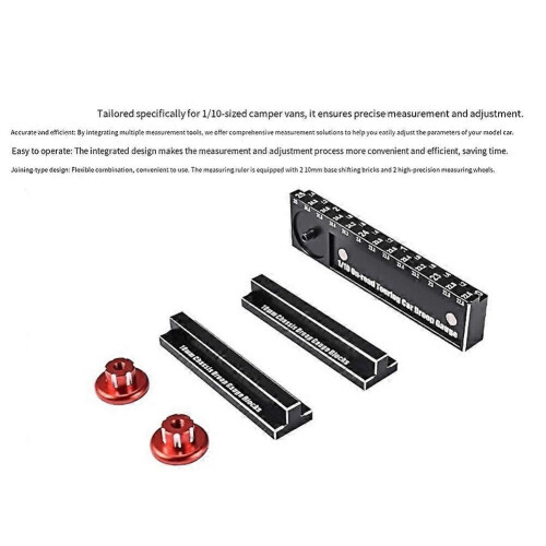 Εργαλείο χάρακα ύψους RC, χάρακας 20-25mm, μπλοκ πτώσης πλαισ 1