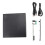 12.7mm External DVD Enclosure USB 2.0 External DVD/CD-ROM Case for Laptop Desktop PC Optical Disk D 3