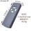 40685MHz Hormann HS4 HSE4 HSM4 Garage Door Remote Grey Button Handheld Transmitter Command 4