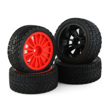 4Pcs 67mm Tire for All 1/10 RC On-Road Racing TT02 XV01