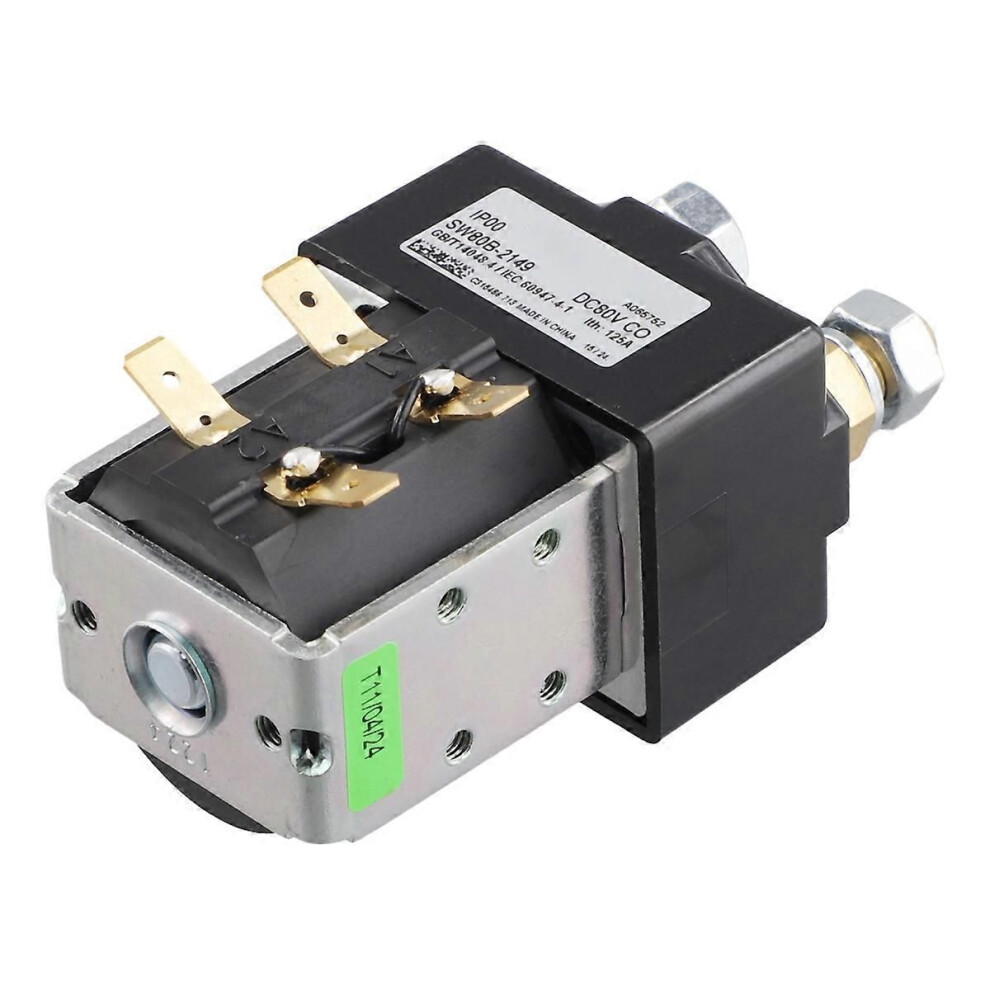 80V/125A Dc Contactor For Albright Contactor Sw80b-2149 Replace Sw80b-62 Mechanical Equipment Soleno 9409192759887