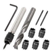 Double Sided Rotary Spot Weld Cutter Set 3/8" Set for Power Drill Metal Drilling