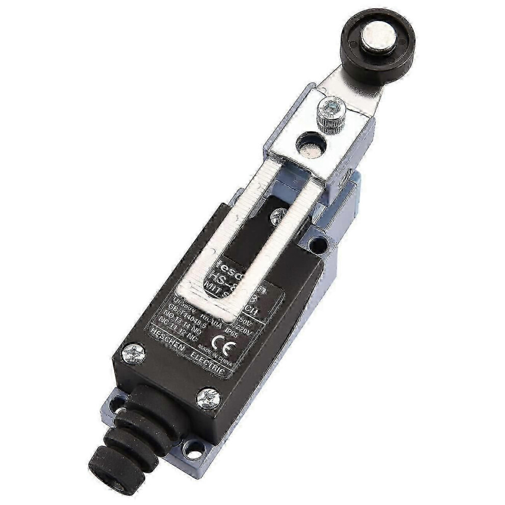 Cntd Tz-8108 Adjustable Roller Lever Limit Switch 10A 250V Ac Spdt Momentary Cnc Mill Plasma Ip65 Waterproof 9152359636704