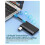 USB C Lightning Docking Station with Multiport Adapter Hub SD Card Reader USB Dongle 4