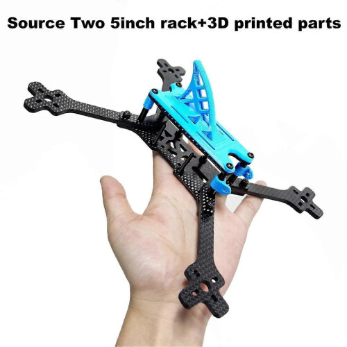 Source Two Open Source FPV Drone Frame Kit Carbon Fiber 5 Inch for O3 FPV Racing Drone Quadcopter 2