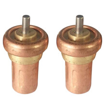 2x Ersatz-Thermostatventilkern, Öffnungstemperatur 71 C