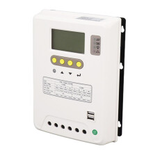 12V 24V 36V 48V PWM Solar Charge Controller with LCD Display, 80A Lithium Battery Power Activated Solar Panel Charge Regulator