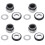 4X 12mm Coiled Spring Rubber Bellow Pump Mechanical Seal 301-12 1