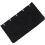 Black 5 Rows Hook and Eye Tape Extension Bra Strap Extender 10 Pcs for Women 6