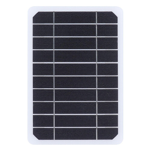 Μονοκρυσταλλικό ηλιακό πάνελ 5W 5V, εξωτερικός φορτιστής ηλ