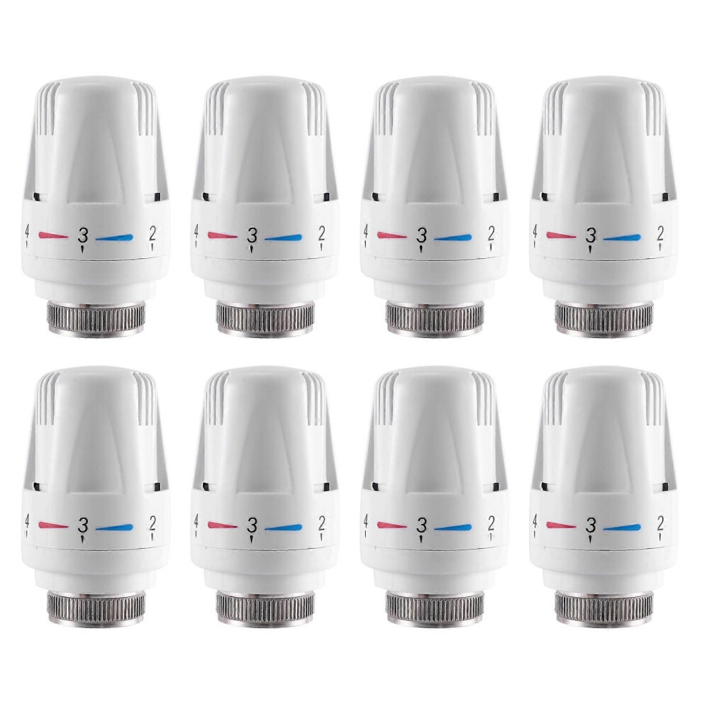 8Pcs Thermostatic Radiator Valve Thermostat Radiator Valve Replacement Head 9409192862174