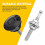 4 PCS Push Button Quick Release Hood Bonnet Pins Lock Clip Car Bumper  Kit 8