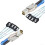 2x Mini SAS HD SFF-8644 σε 4 x SATA 7Pin καλώδιο σκληρού δίσκου 12Gbps διακ 1