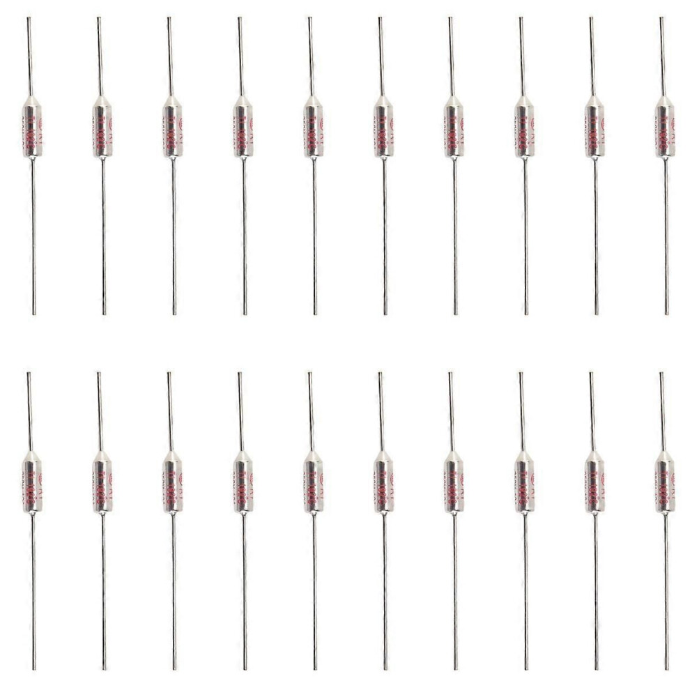20 Pcs Ry Series Metal 192 Celsius 250V 10A Cutoffs Thermal Fuse 9152359635219