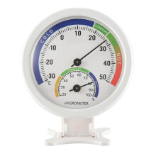 Hygrometer-Thermometer für Innen- und Außenbereich, 3-Zoll-Feuchtigkeitsmesser mit Tischständer